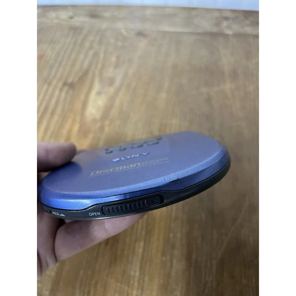 Sony Discman ESP2 Model D-E561 Blue Portable CD Player Tested Working Vintage